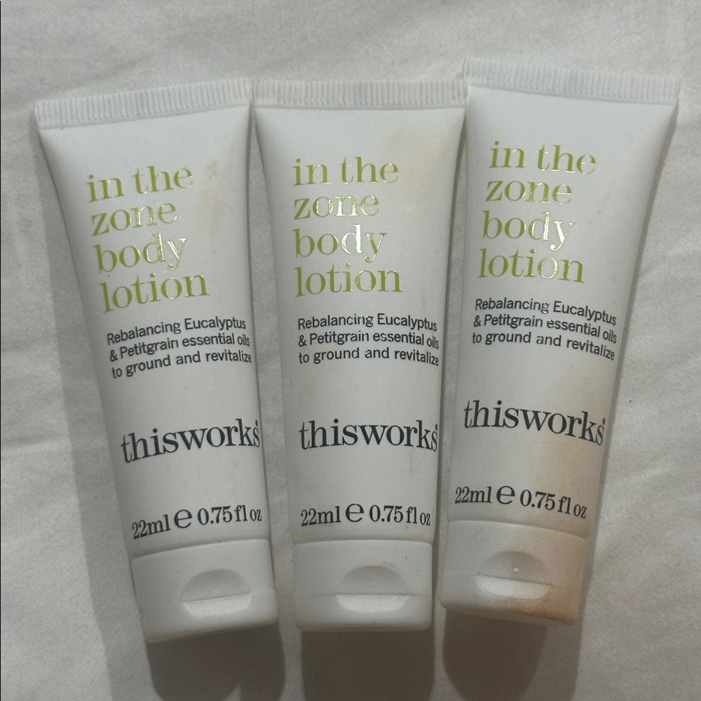 New In the Zone Body Lotion - Body Works for 3 with extra item